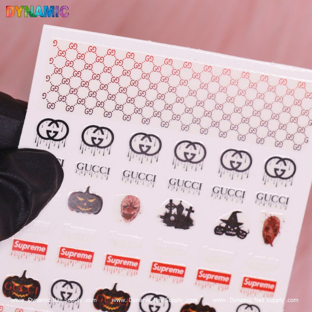 Luxury Halloween nail sticker T-588 - 2