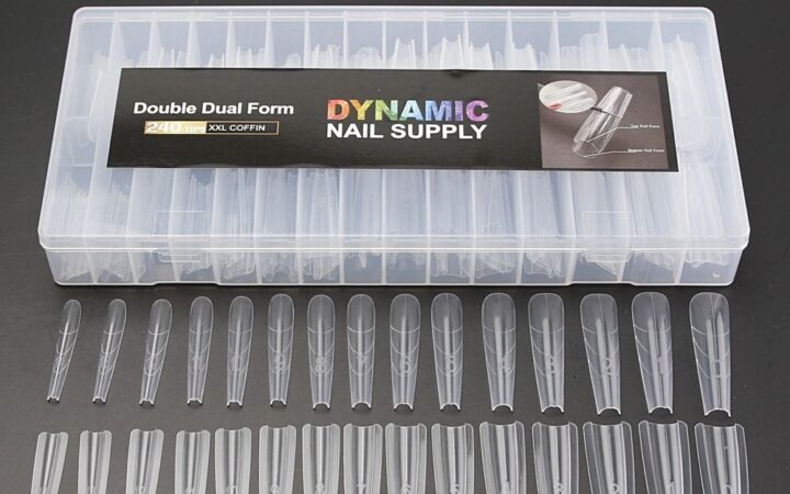 Get Salon Results with XXL Coffin Dual Nail Form