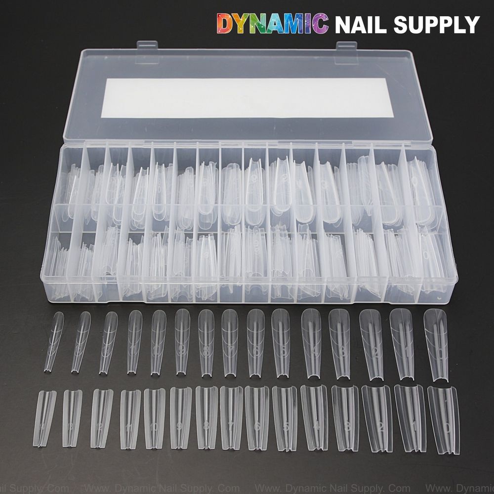 XXL coffin dual nail forms - 4